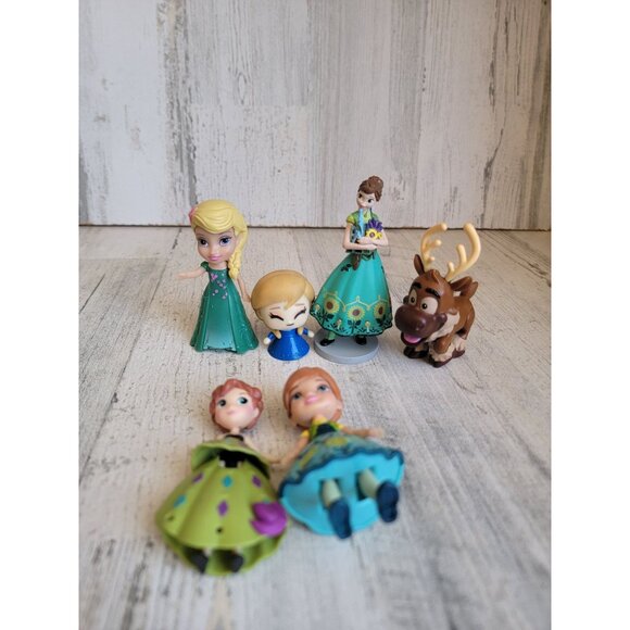Queen Anna frozen Disney princess set Elsa variety set - Picture 1 of 6